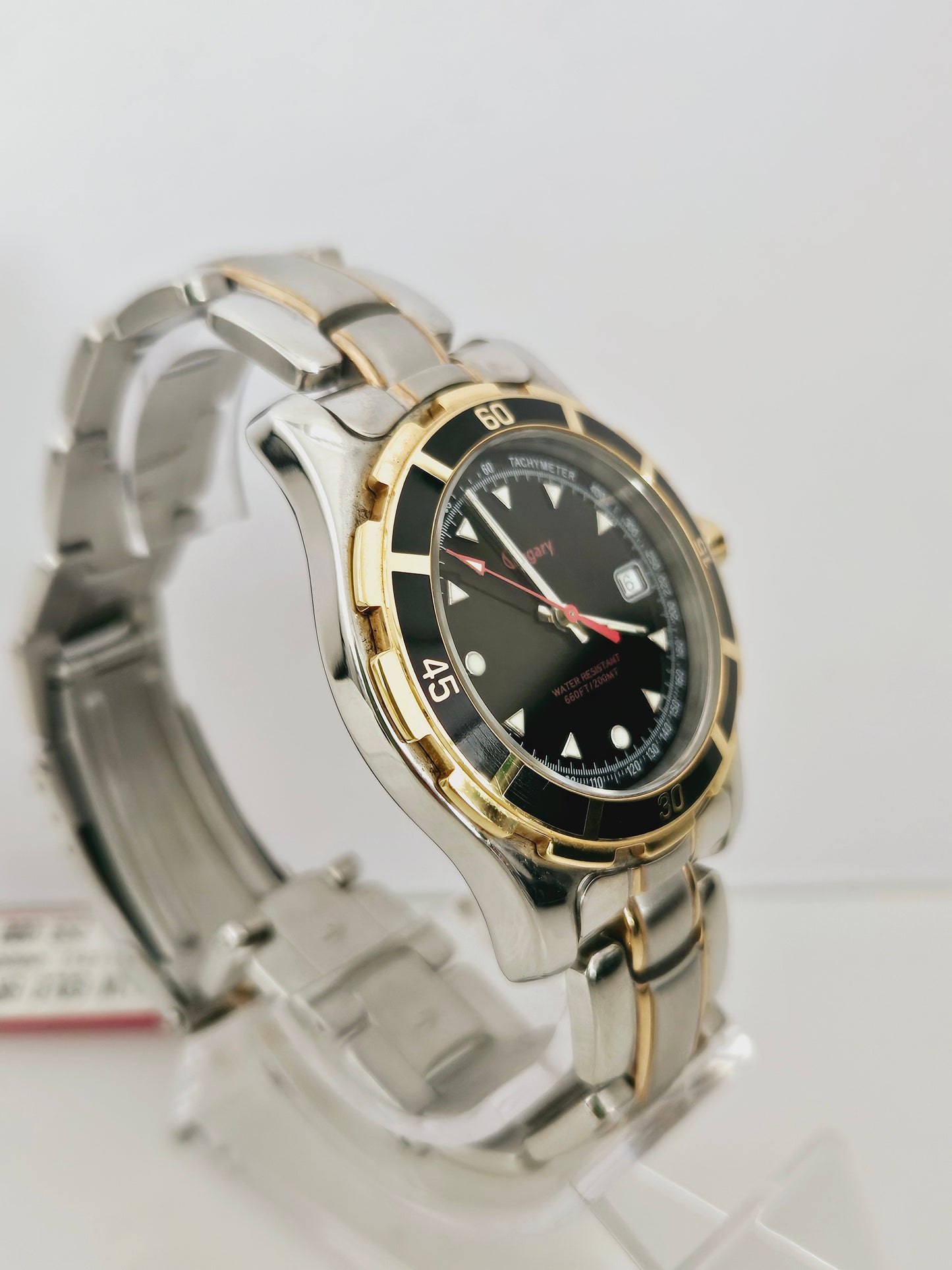 Vagary - Marlin - Gold & Steel - Swiss Mov - Nos Watch - 660Ft