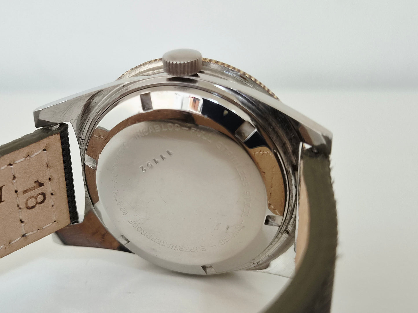Zephyr - Vintage Diver - Automatico - 20 Atmos - Salazar Mark - Steel Case 39 mm