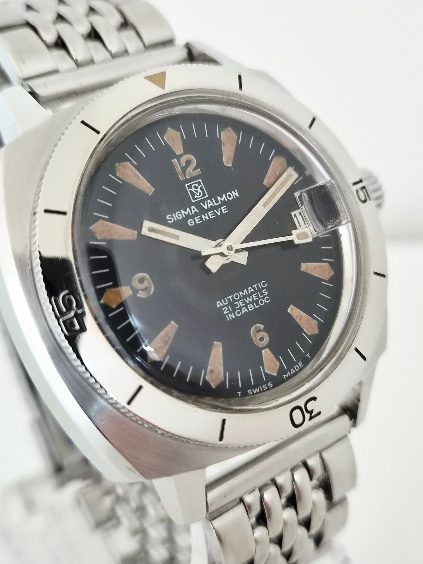 Sigma Valmon Genève- Baby Pam -  Ref. 1199 -  Diver - 600Ft