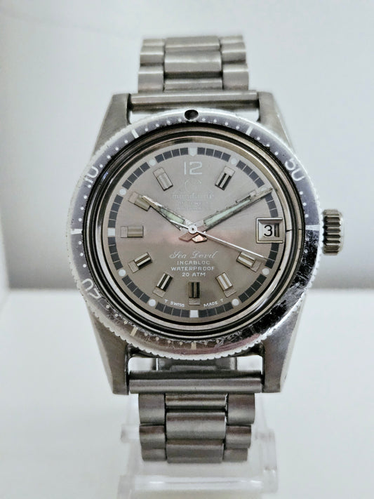 Mondaine - Sea Devil - Ref. 1300 - Calypsomatic Case - Diver 20 Atmos