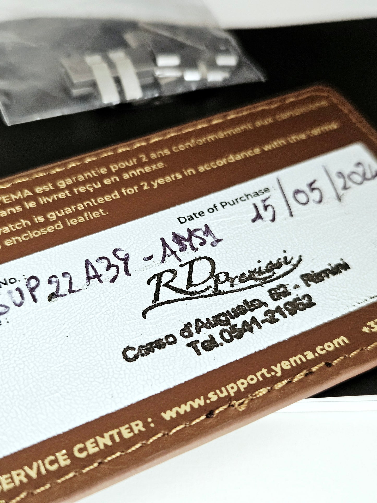 Yema - Superman 500 - Ref. YSUP22A39-AMS - No Date - Red Writing - Full Set