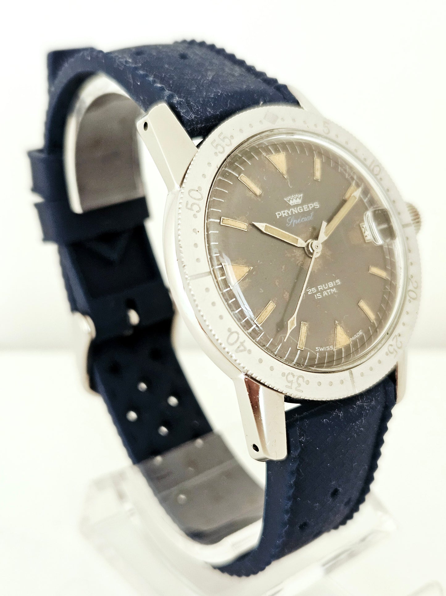 Pryngeps - Special - Ref. 1645 - Diver Automatico - 15 Atmos - Steel Case