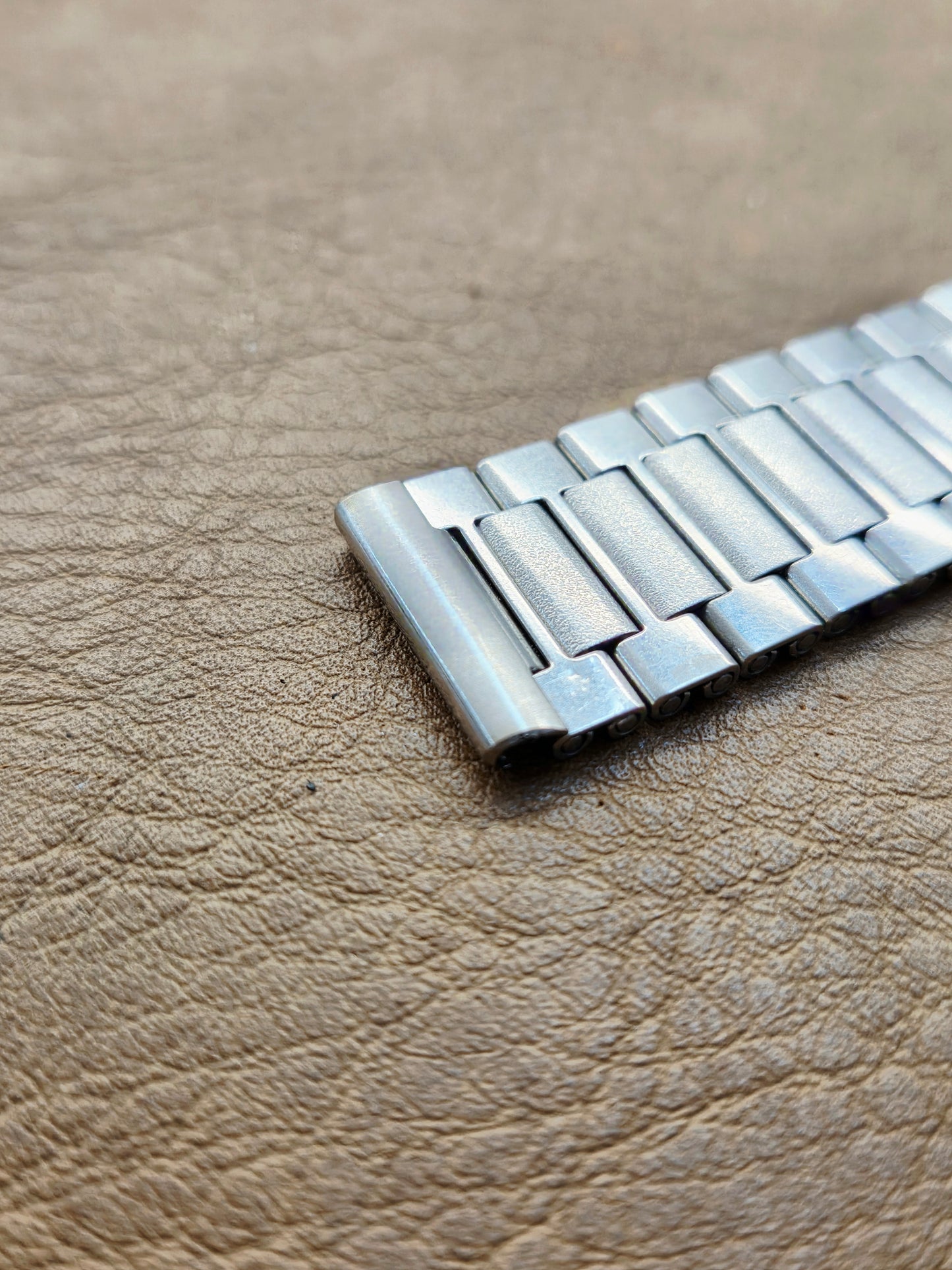 Bracciale Novavit S.A. - NSA x Zodiac - Acciaio Vintage - 18 mm