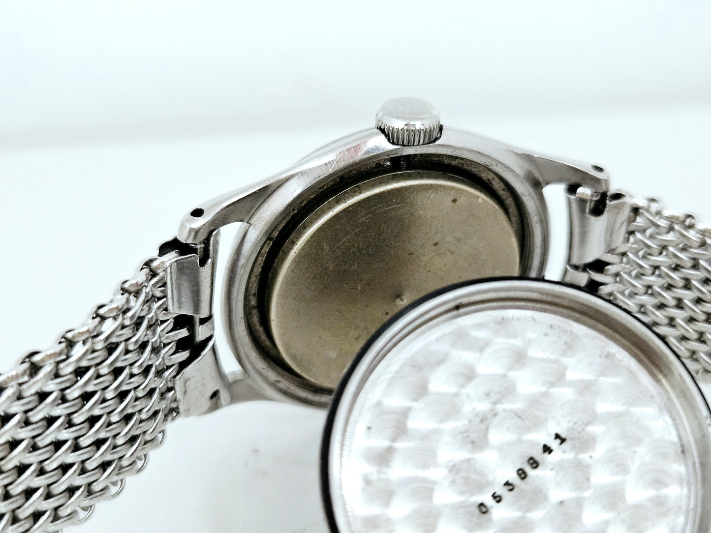 Marvin - Hermetic - Cal. 535 - Spillmann Steel Case - Easter Gift Dedication 1943 Toffenetti - Vintage Watch