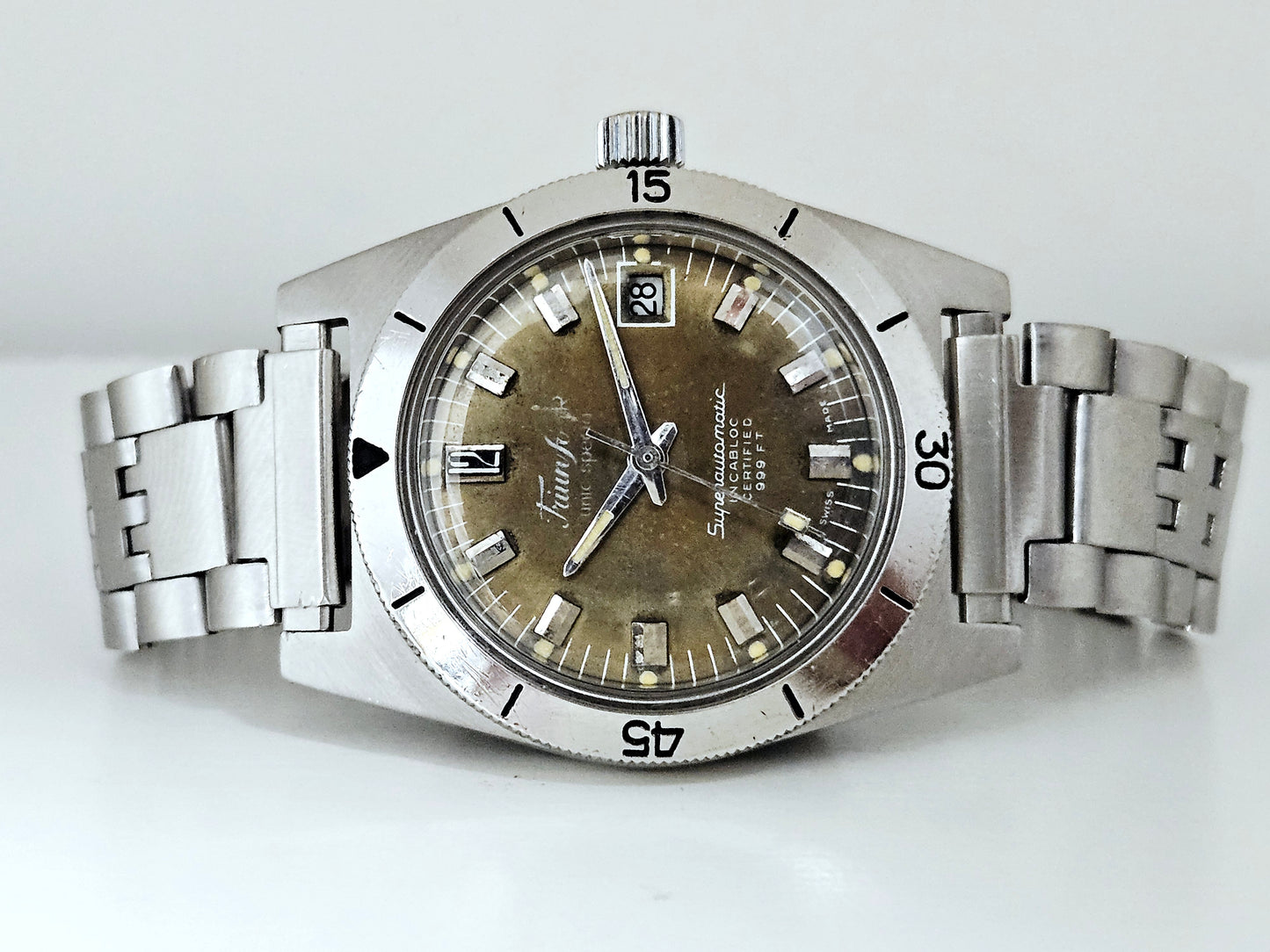 Rare - Triunfo - Mod. Unic-Special - SuperAutomatic - Diver - Aquastar Case
