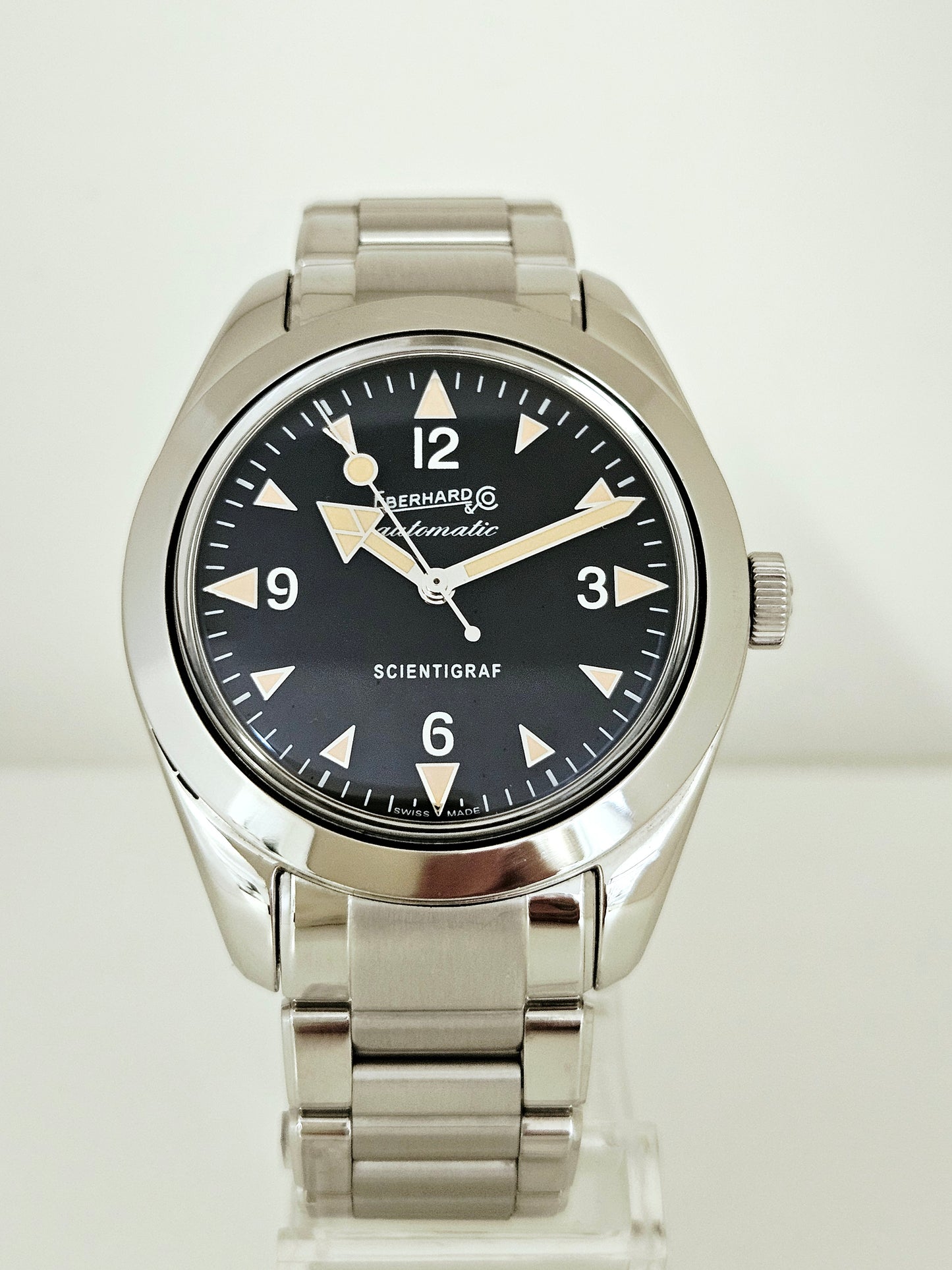 Eberhard & Co. - Scientigraf - Automatic - Ref: 41043.02 CAPS - Full Set