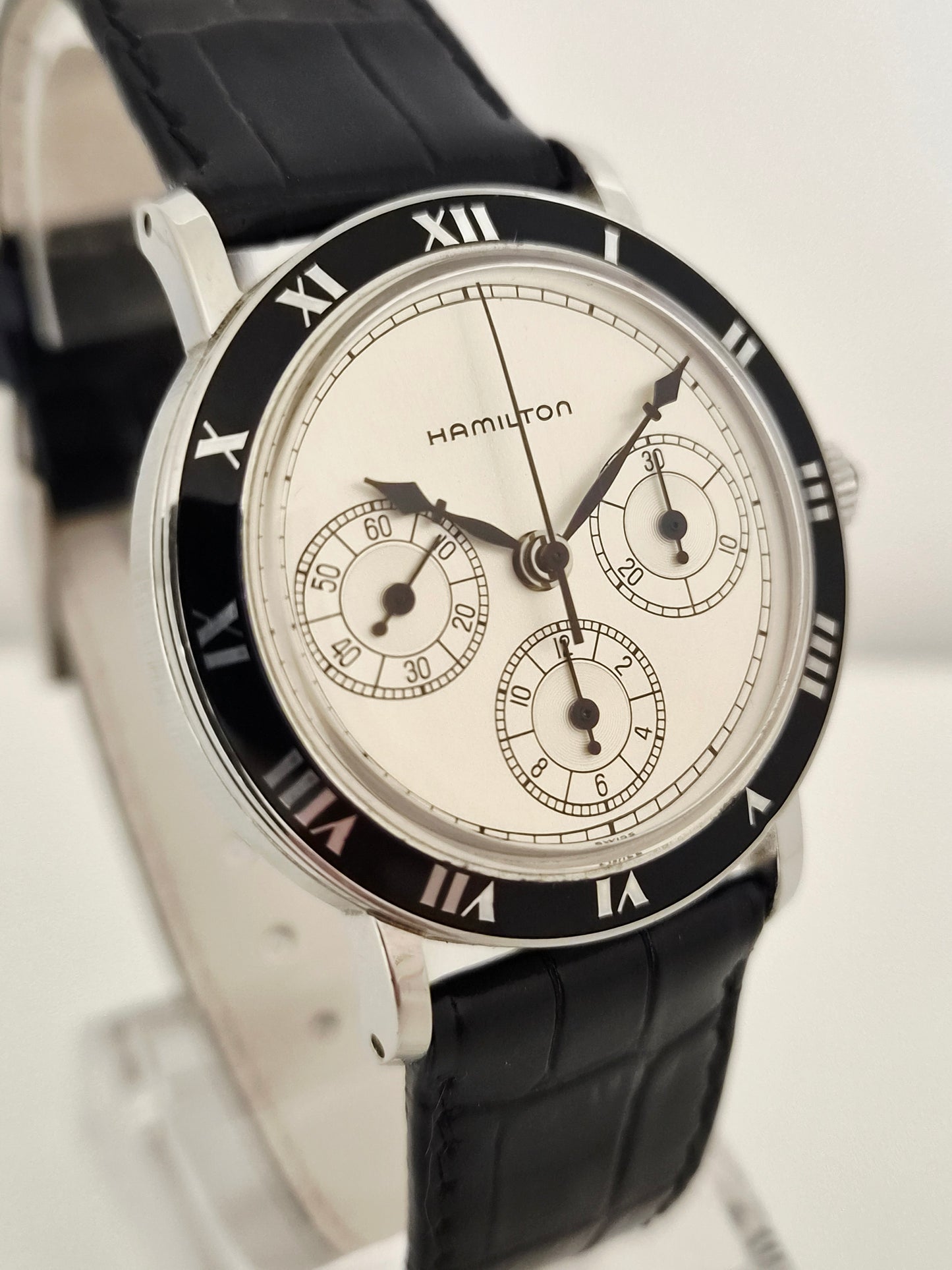 Hamilton - Piping Rock - Lemania Tricompax Chronograph - Art Déco