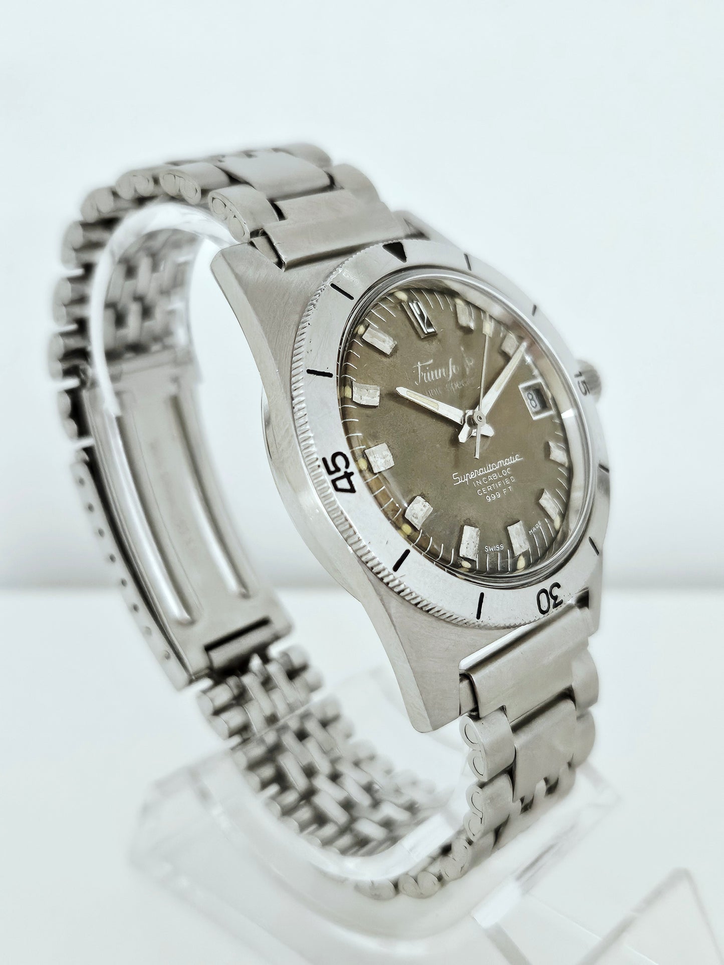 Rare - Triunfo - Mod. Unic-Special - SuperAutomatic - Diver - Aquastar Case