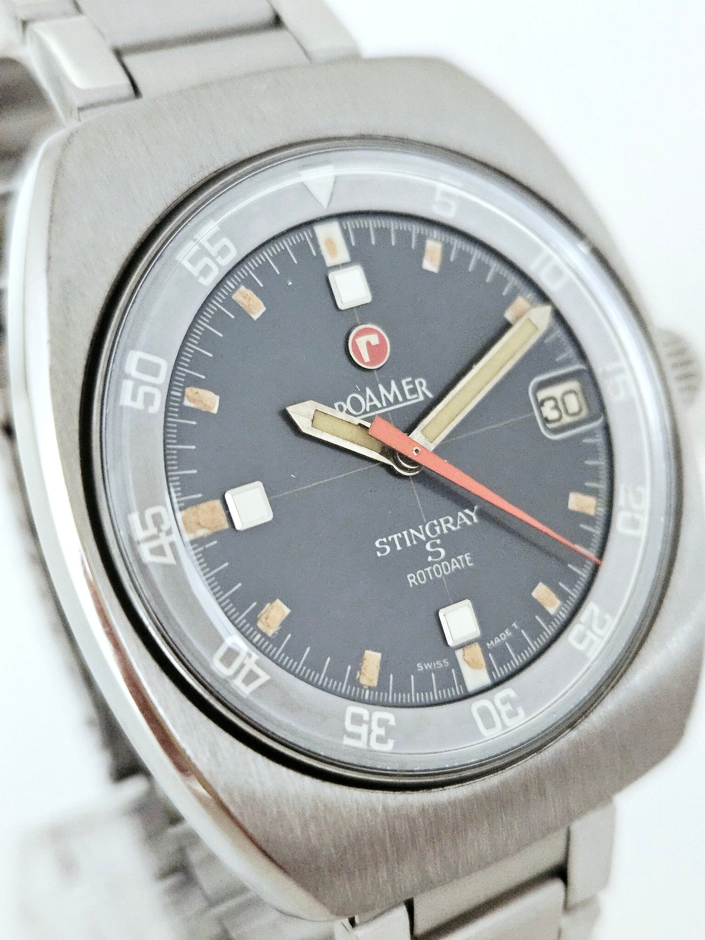 Roamer - Stingray S - Mk1 - Ref. 471-9120.602 - Automatico - Brevet Case - 660Ft - Diver Vintage
