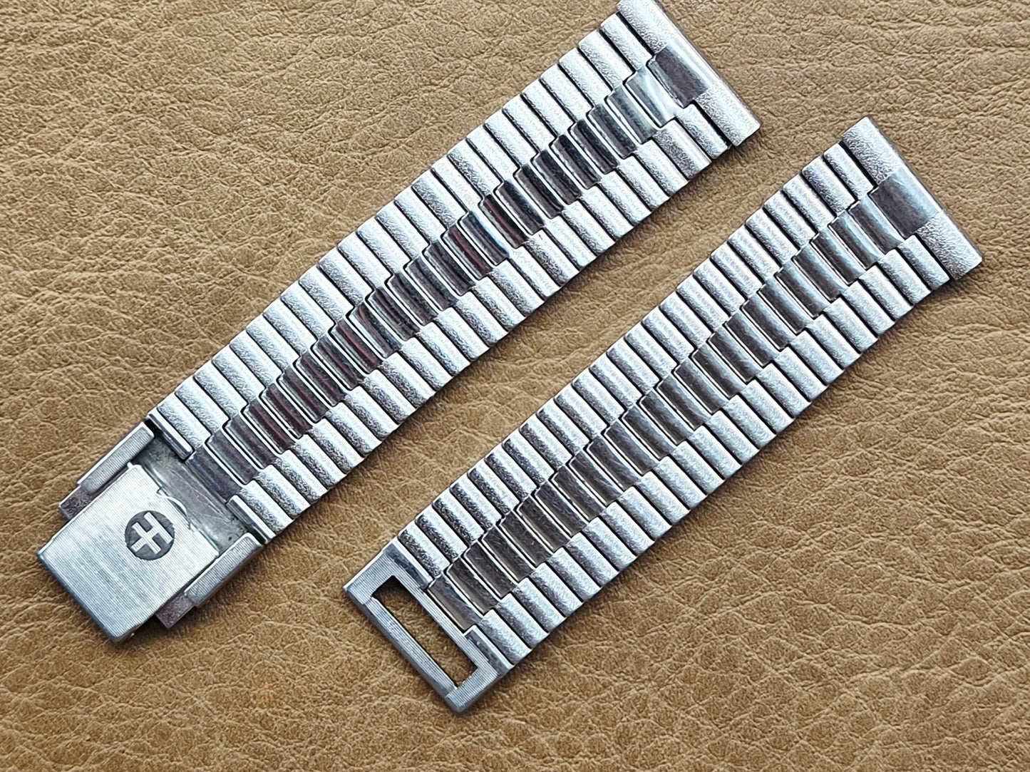 Bracciale Novavit S.A. - NSA x Felca - Acciaio Vintage - 19 mm