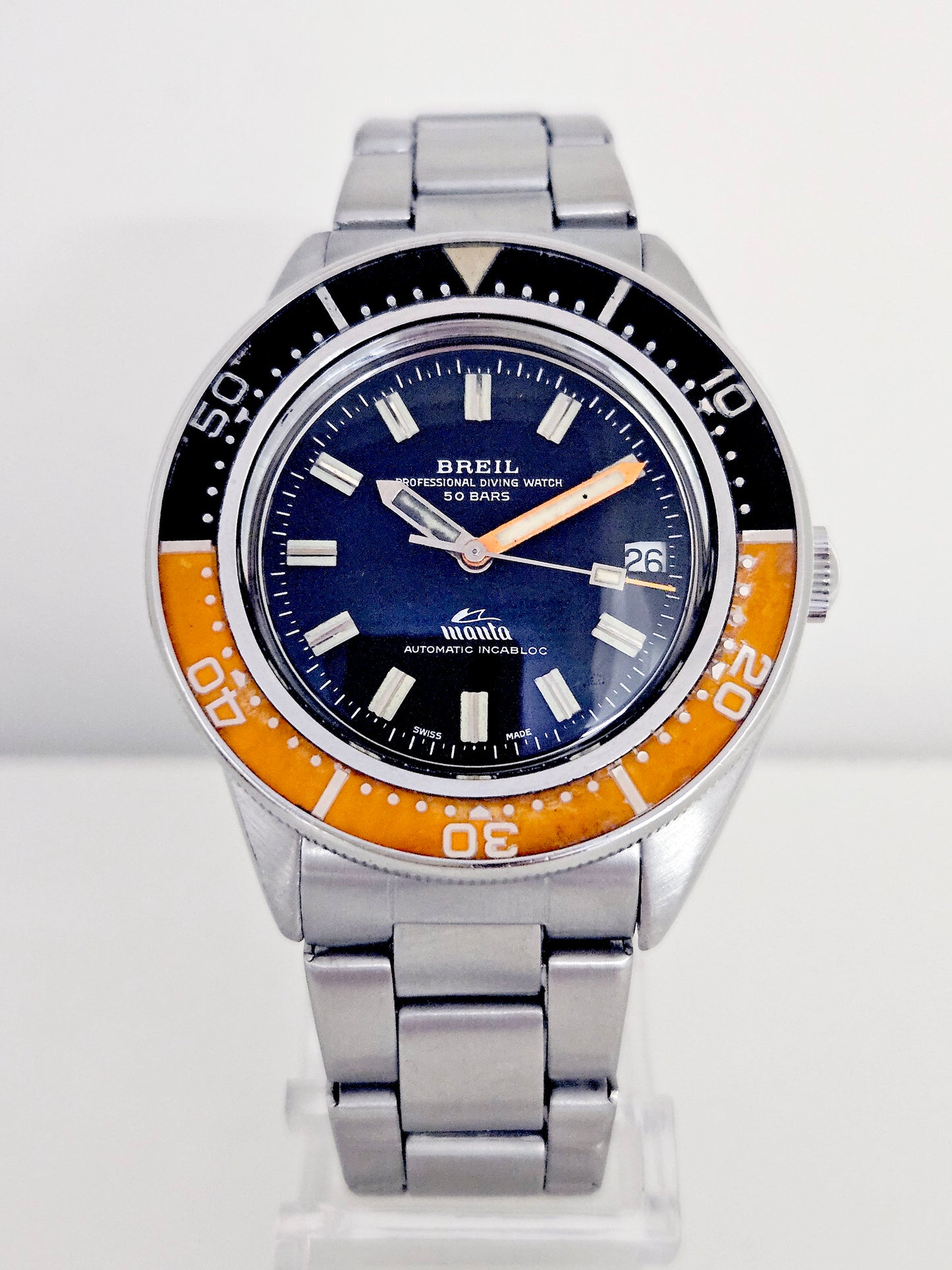 Breil - Manta - Professional Diving Watch - 50 Bars - MRP Brevet Case