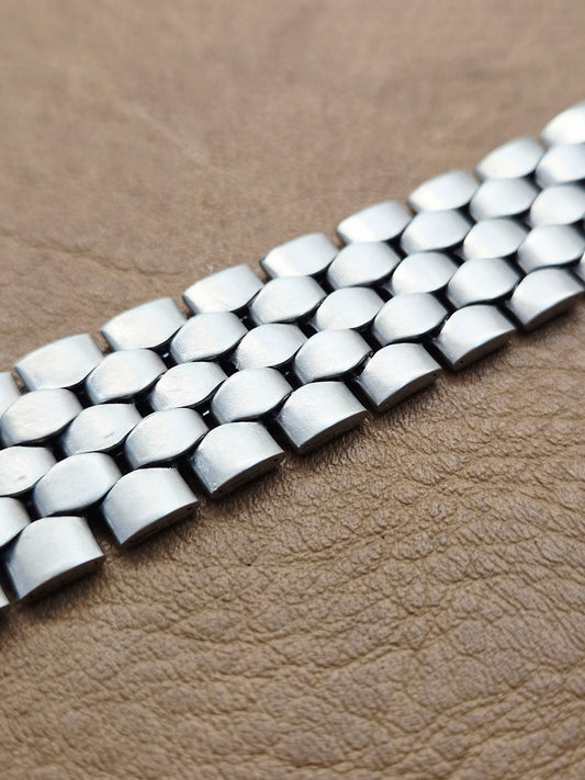 Bracciale Coffin in Acciaio - Vintage - 18 mm