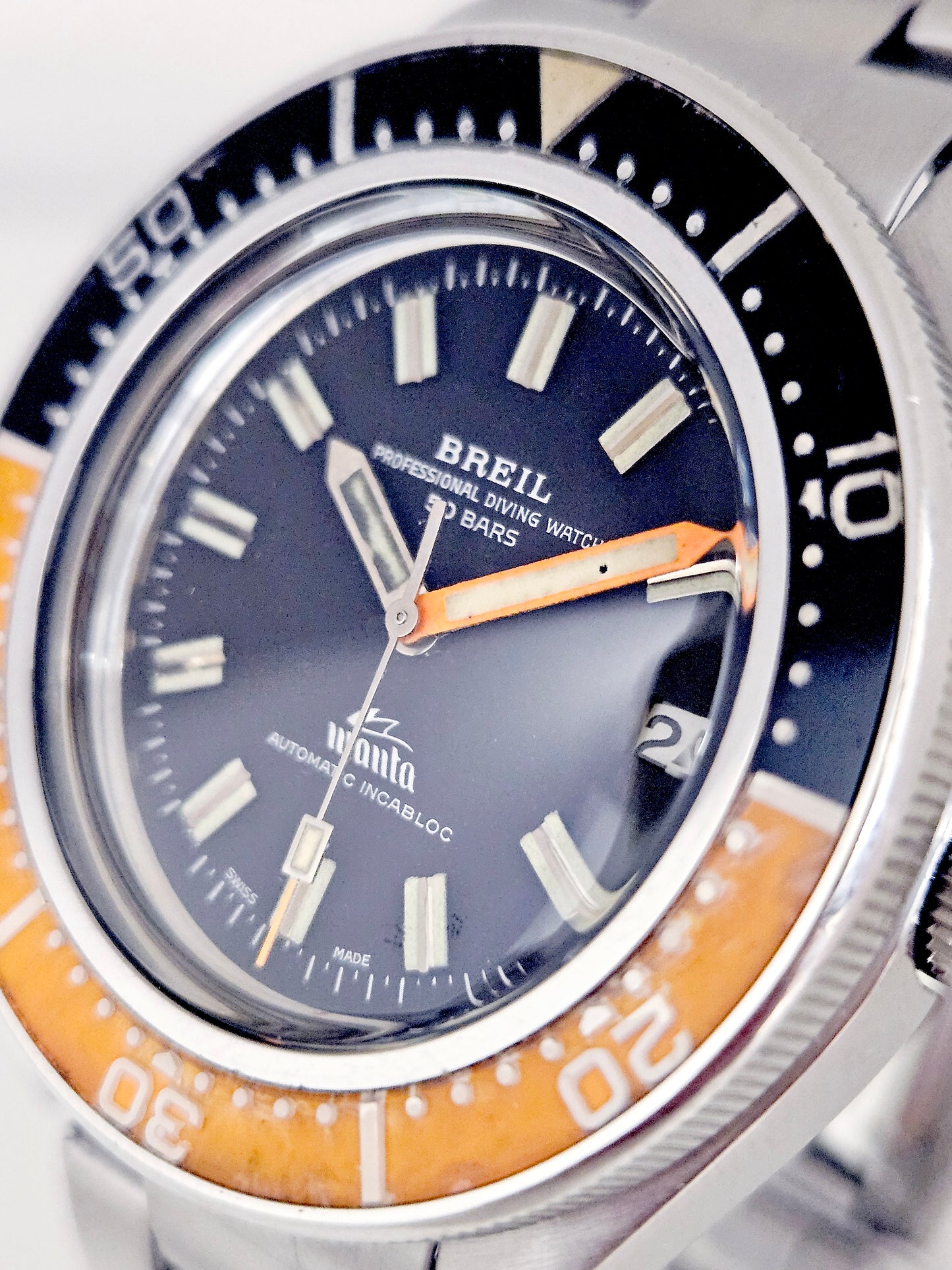 Breil - Manta - Professional Diving Watch - 50 Bars - MRP Brevet Case