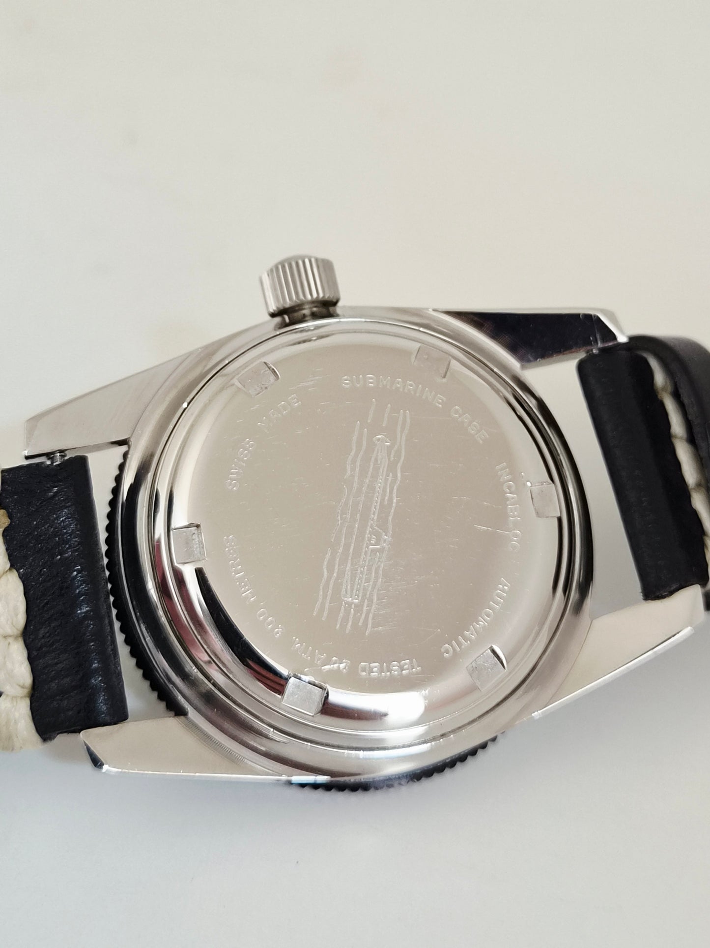 Rewel - Skin Diver - Mod. Submarine - Automatico - Steel Case 38 mm