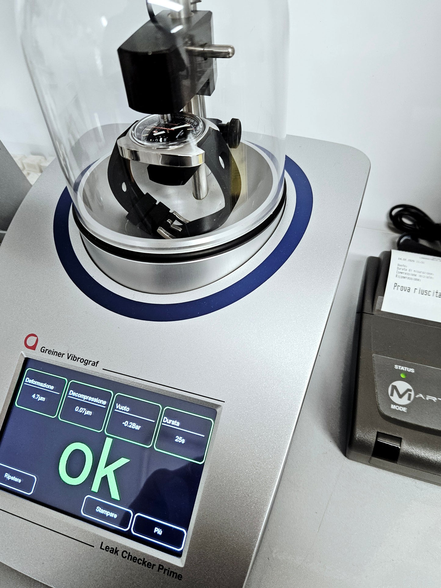 Roamer - Pasadena - Ref. 734-9120.608 - Diver Chronograph - W.R. 400Ft.