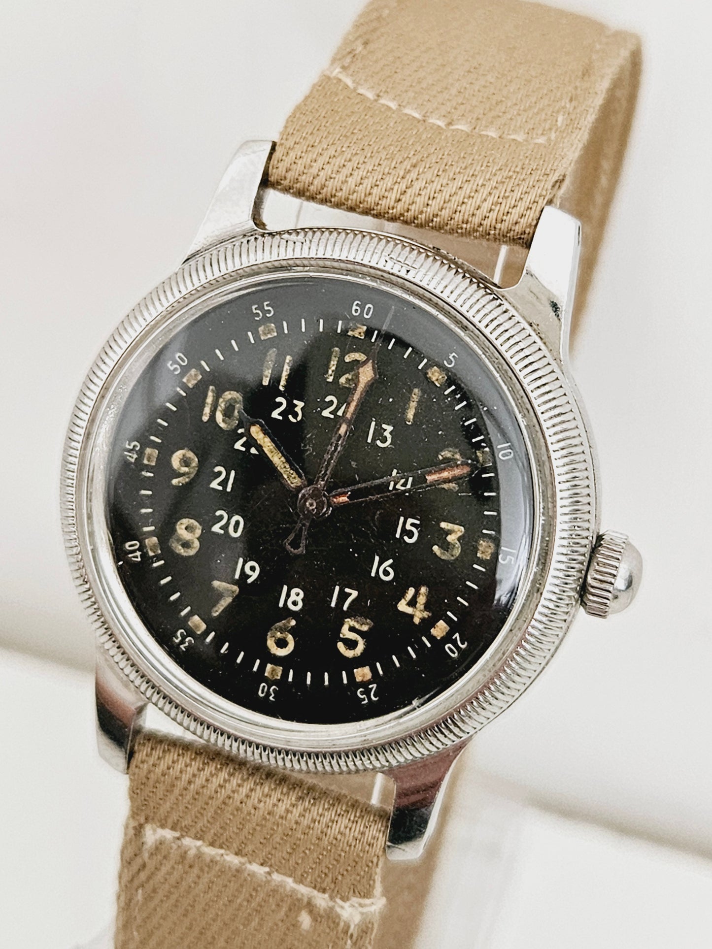 Waltham Militare Assegnato 24h Manuale Vintage