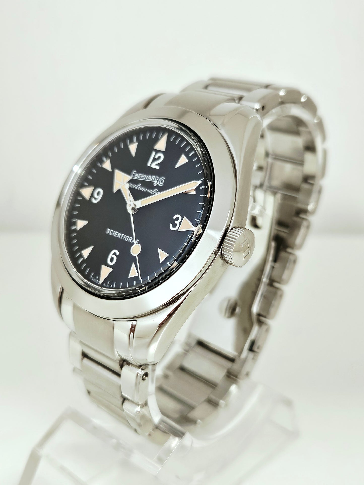 Eberhard & Co. - Scientigraf - Automatic - Ref: 41043.02 CAPS - Full Set