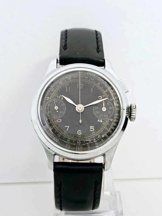 Angelus 210 Chronograph - Mono Pusher - Vintage Bicompax Watch