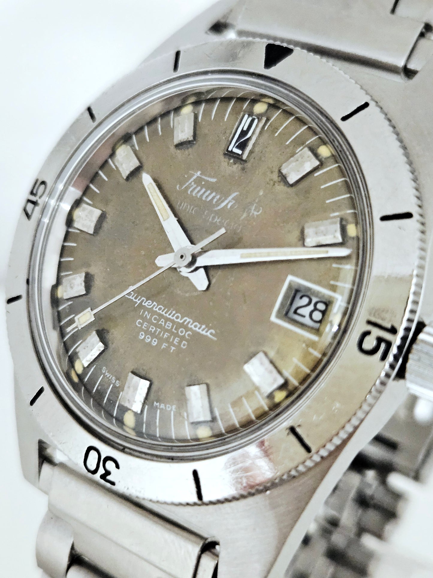 Rare - Triunfo - Mod. Unic-Special - SuperAutomatic - Diver - Aquastar Case