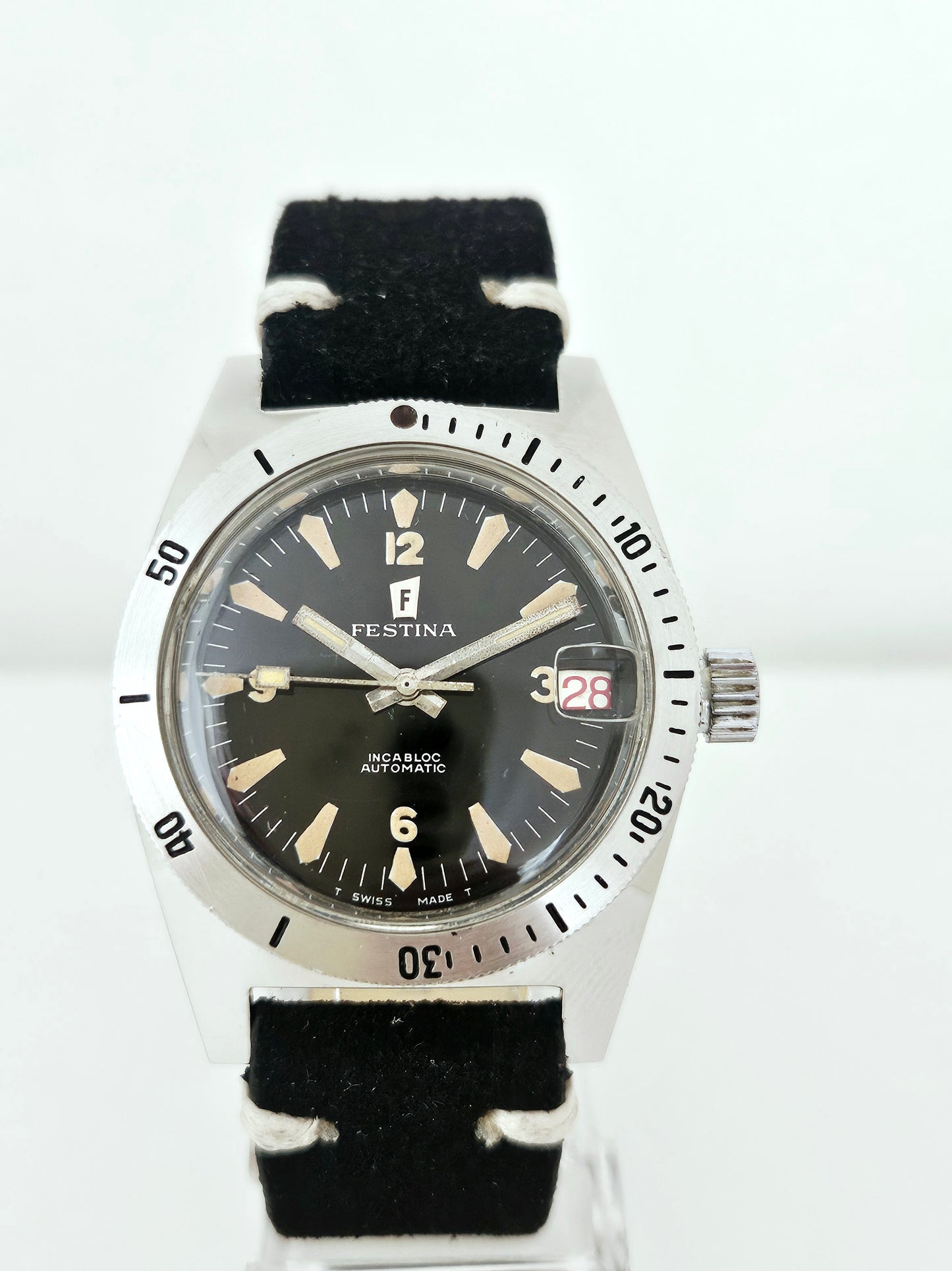 Festina - Skin Diver 600 Feet - Automatico - Steel Case - TSwissT