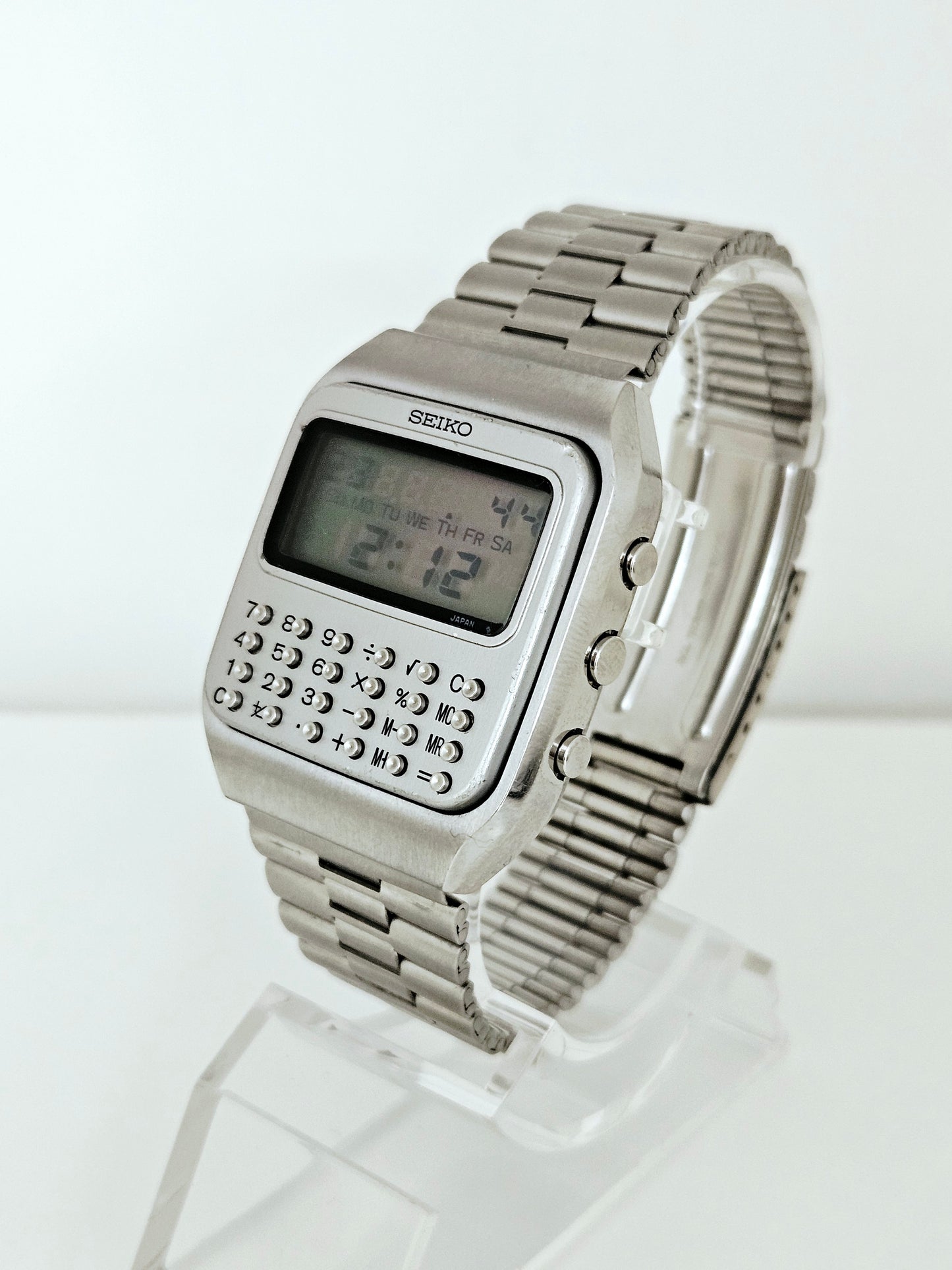 Seiko - Ref-C153-5011 - LCD Watch - First Calculator - Vintage 1978