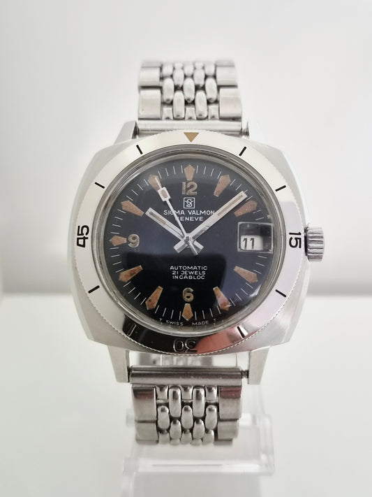 Sigma Valmon Genève- Baby Pam -  Ref. 1199 -  Diver - 600Ft