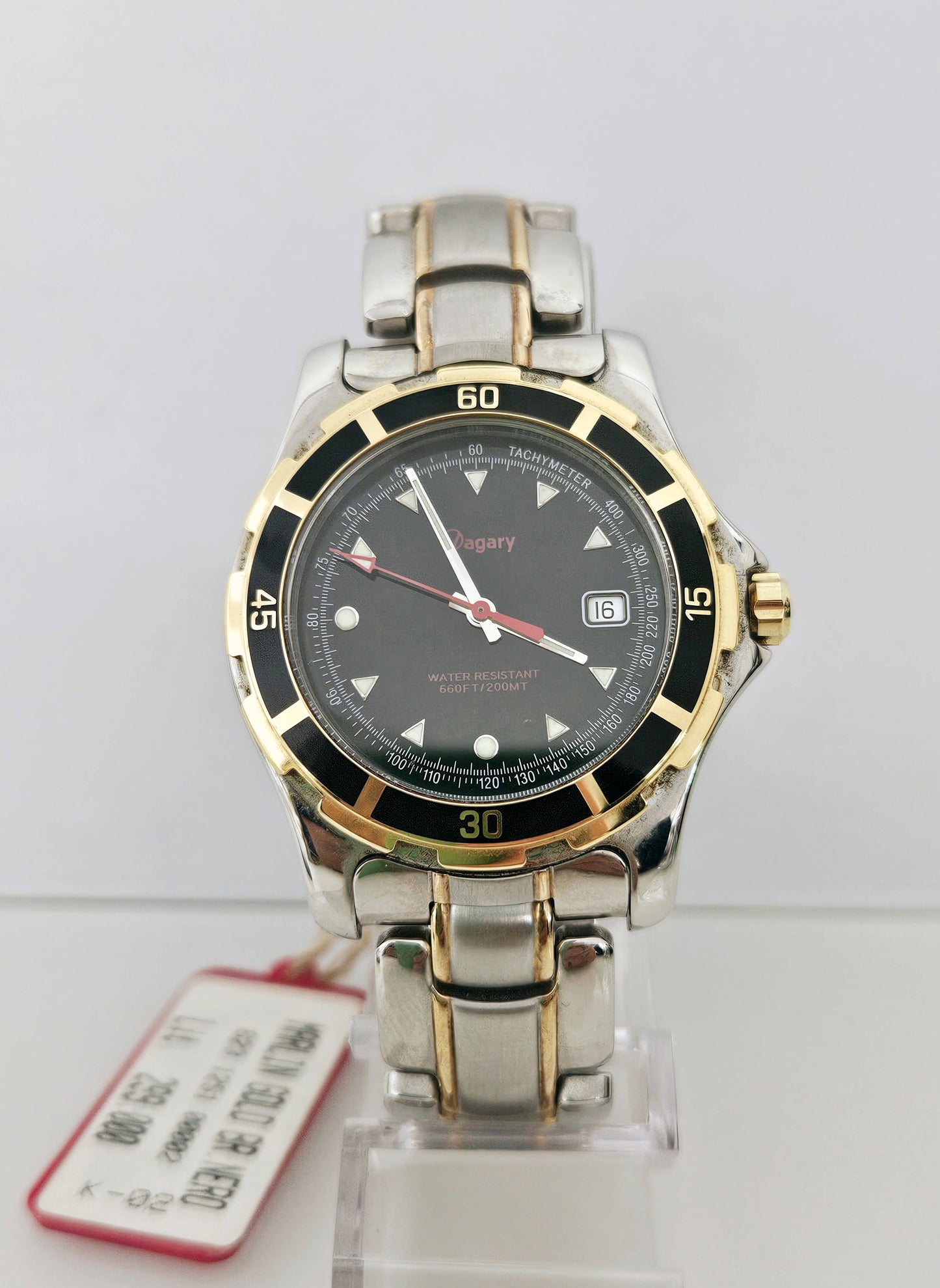 Vagary - Marlin - Gold & Steel - Swiss Mov - Nos Watch - 660Ft