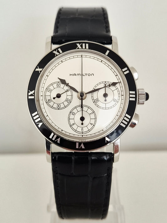 Hamilton - Piping Rock - Lemania Tricompax Chronograph - Art Déco
