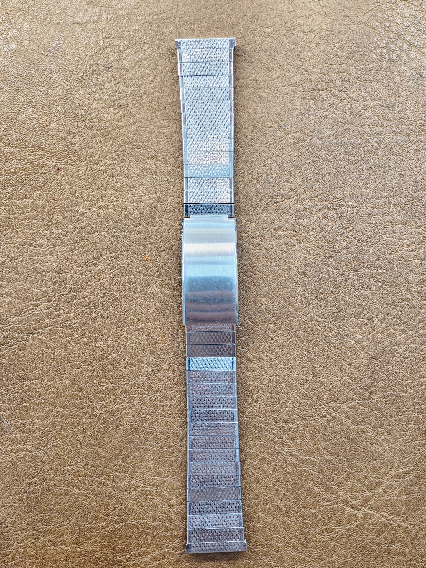 Bracciale STL Stelux - Acciaio Vintage - Prov. Pat 44865/65 - 19 mm