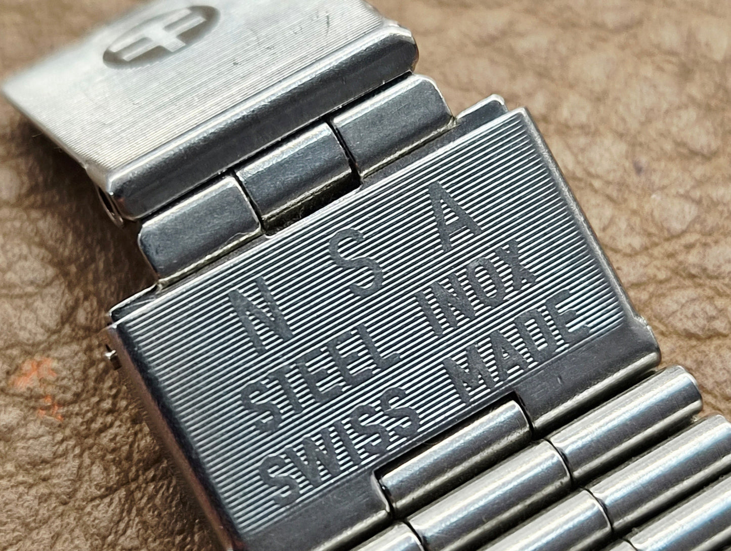 Bracciale Novavit S.A. - NSA x Felca - Acciaio Vintage - 19 mm