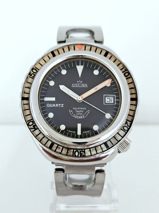 Squale - Oscar - Mod. 2001 - Diver Professional - 100 Atmos / 1000Metri