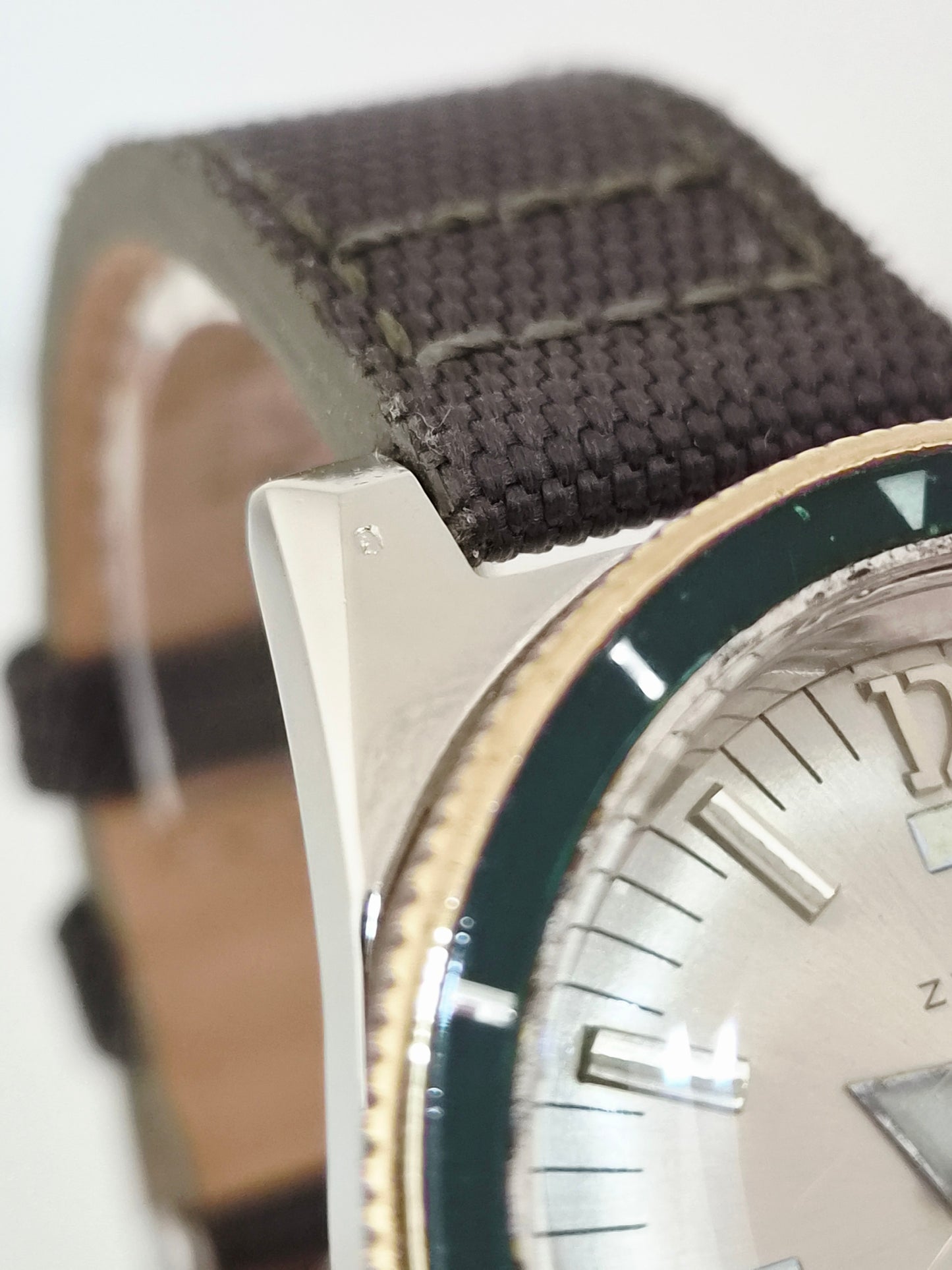 Zephyr - Vintage Diver - Automatico - 20 Atmos - Salazar Mark - Steel Case 39 mm