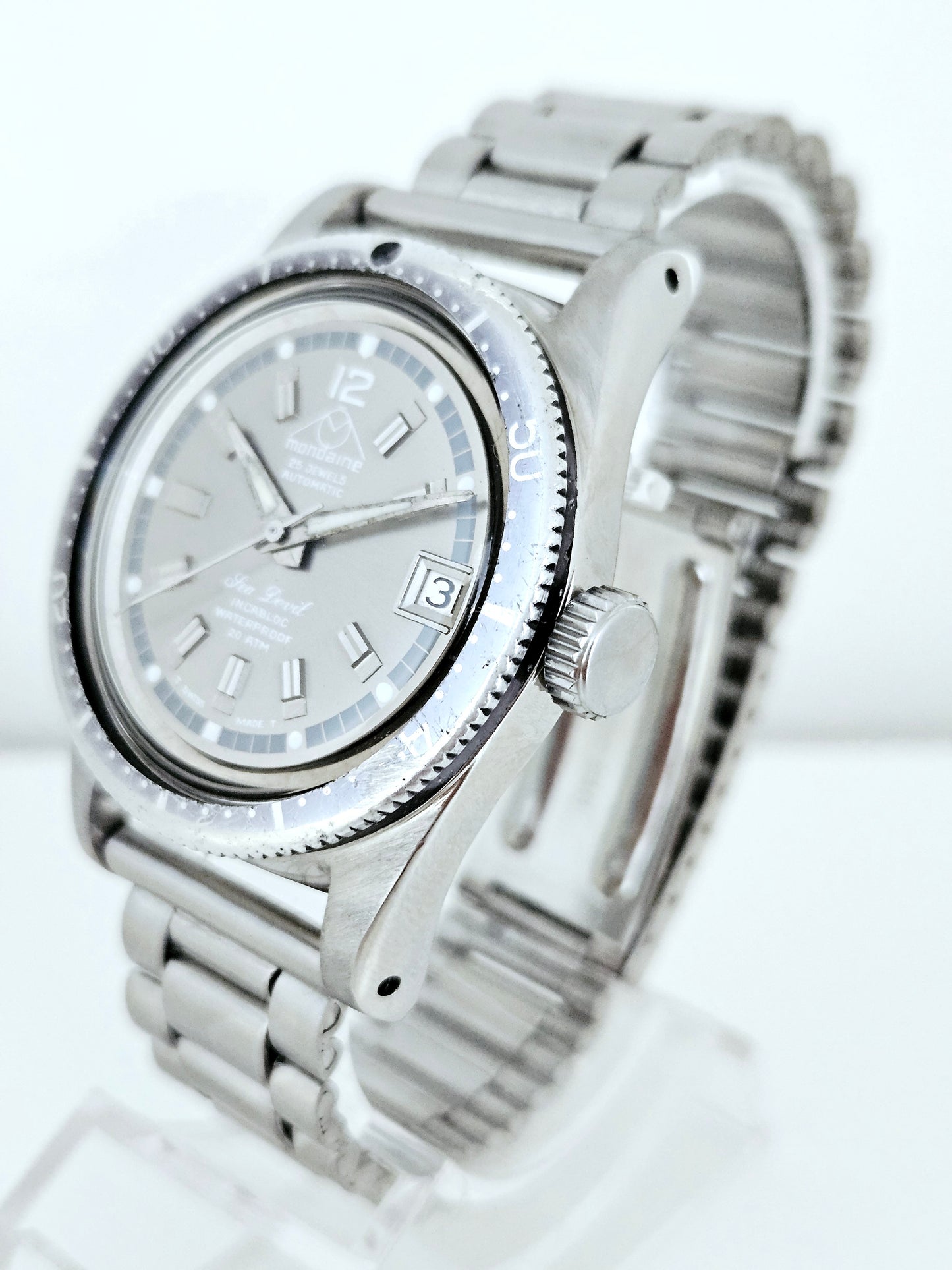 Mondaine - Sea Devil - Ref. 1300 - Calypsomatic Case - Diver 20 Atmos