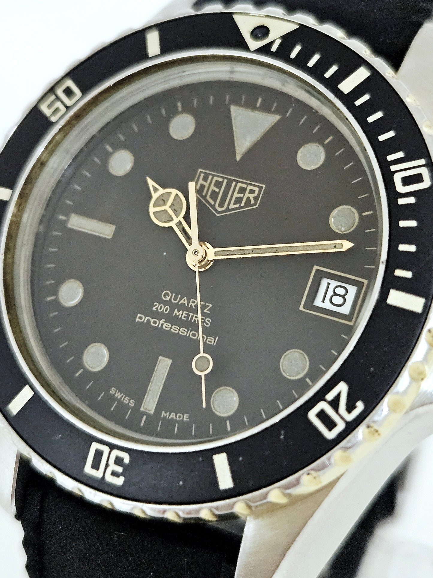 Heuer -Professional Diver - Ref. 980.020 - 200 MT - Pre-Heuer Generation