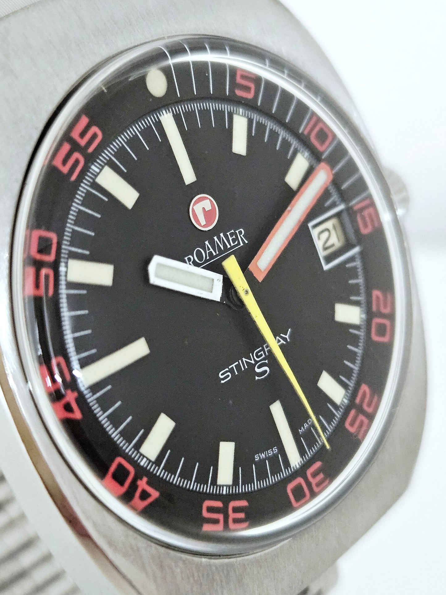 Roamer - Stingray S - Mk1 - Ref. 471-9120.602 - Automatico - Brevet Case - 660Ft - Diver Vintage