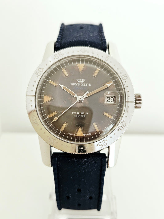 Pryngeps - Special - Ref. 1645 - Diver Automatico - 15 Atmos - Steel Case