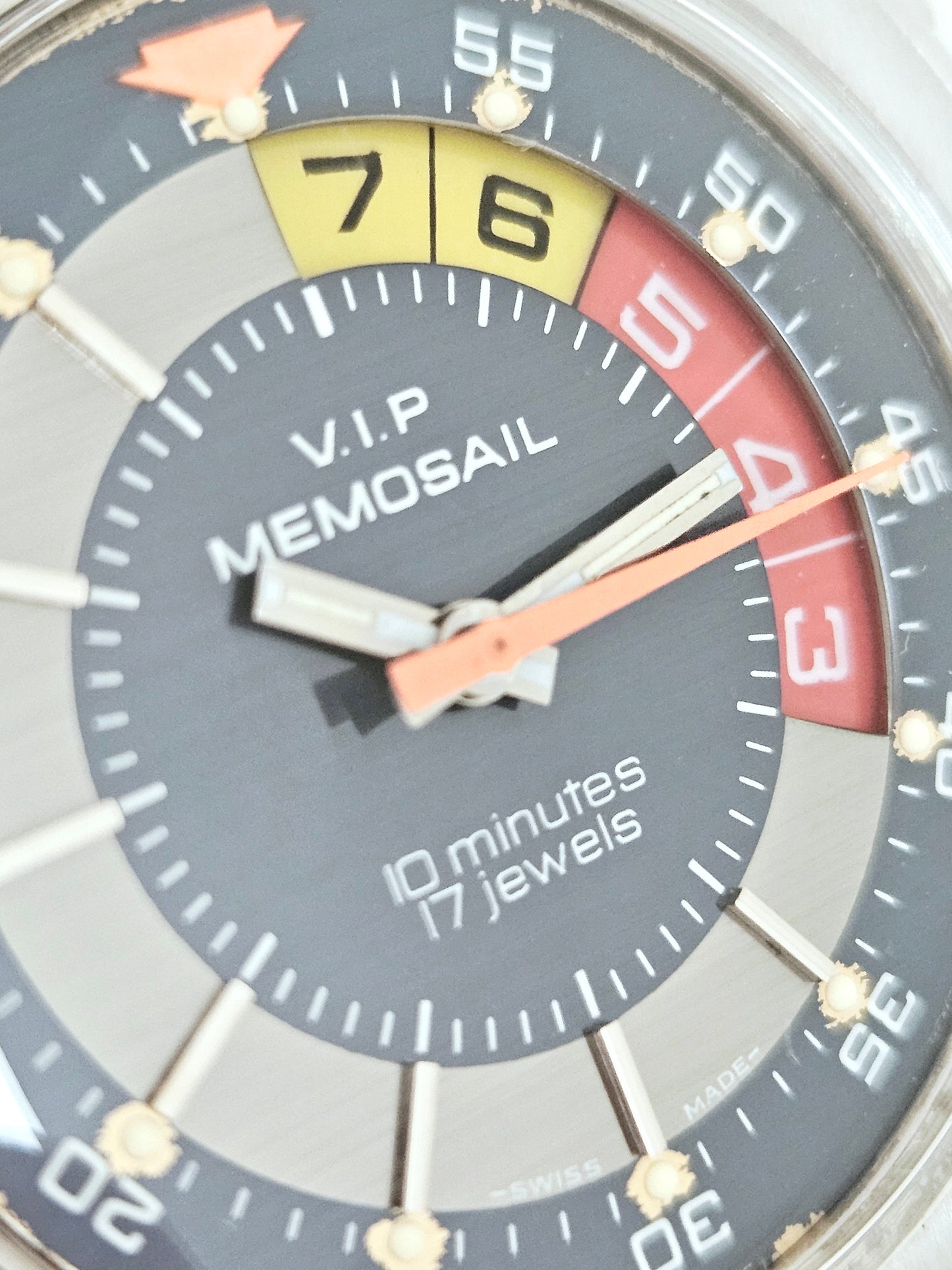 Vip - Memosail - Ref. 4168-1 - Regata Chronograph Watch - All Stainless Steel