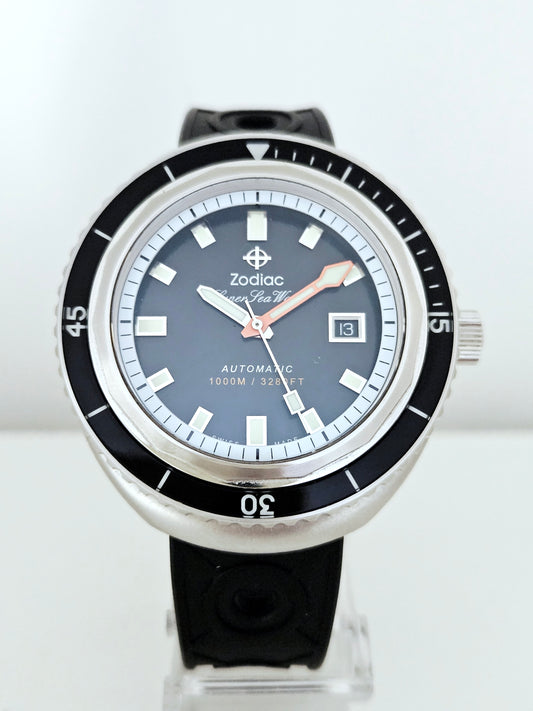 Zodiac - Super Sea Wolf 68 - Diver 1000 MT - Automatico - Box & Paper
