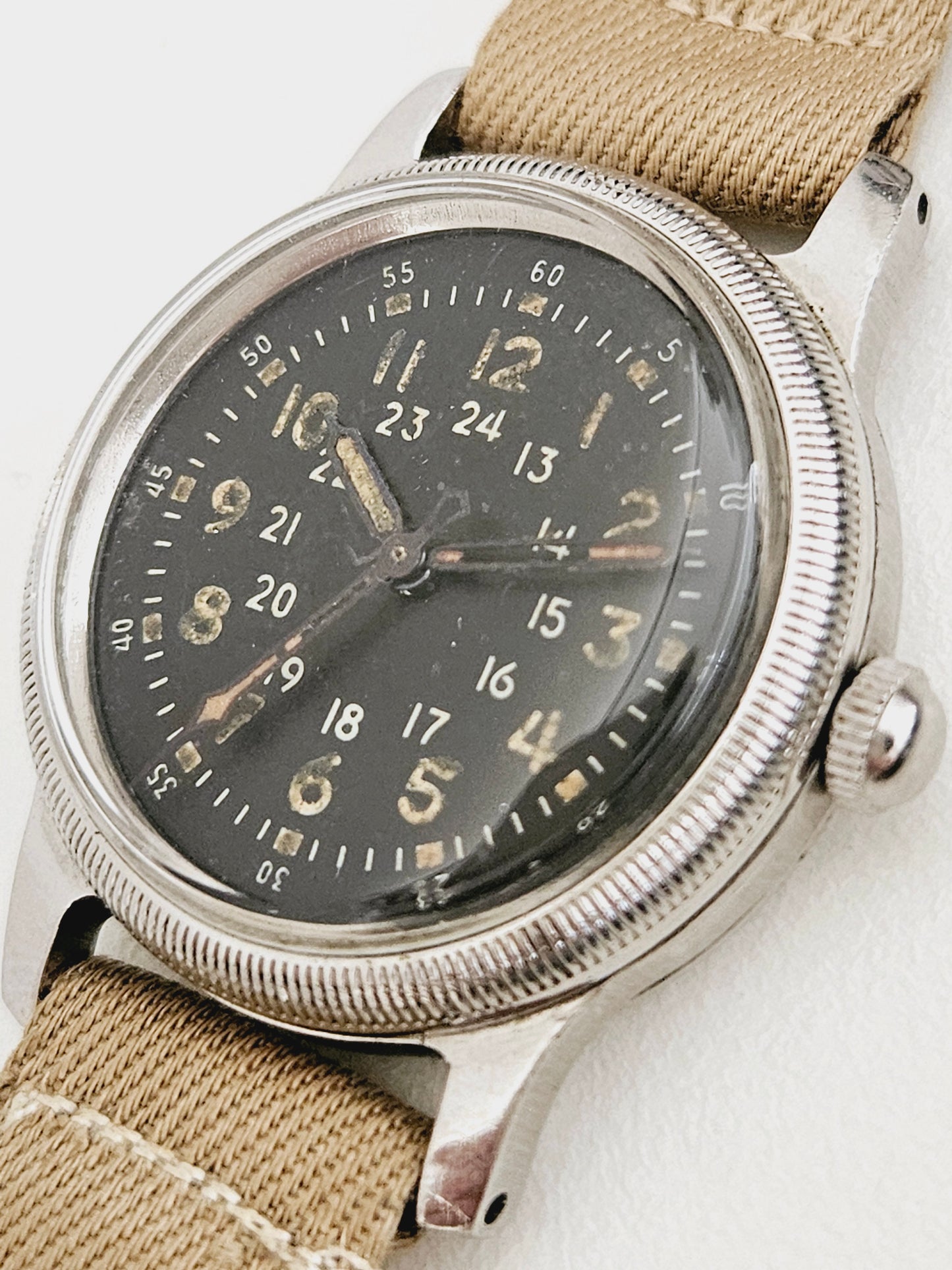 Waltham Militare Assegnato 24h Manuale Vintage