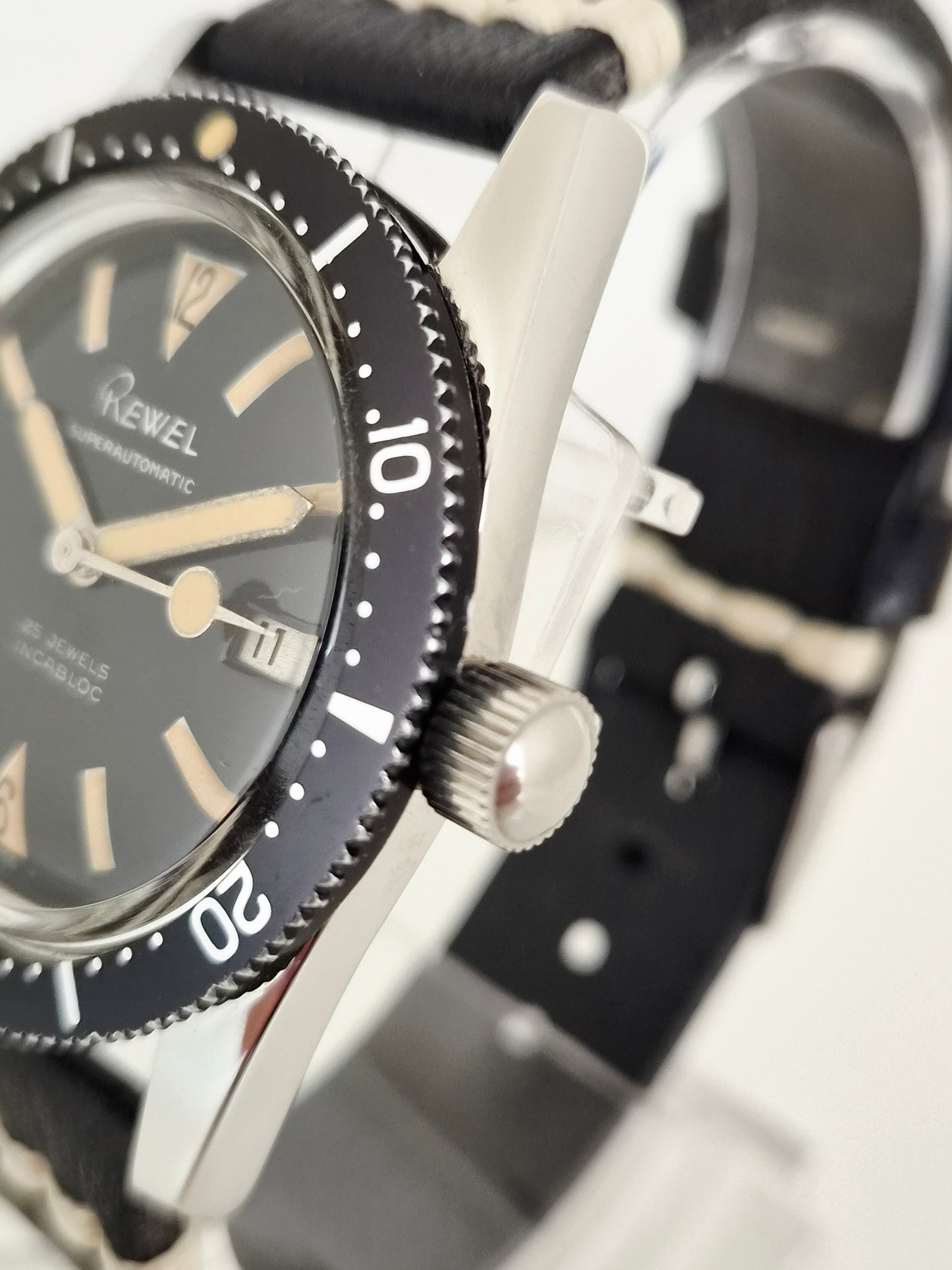 Rewel - Skin Diver - Mod. Submarine - Automatico - Steel Case 38 mm