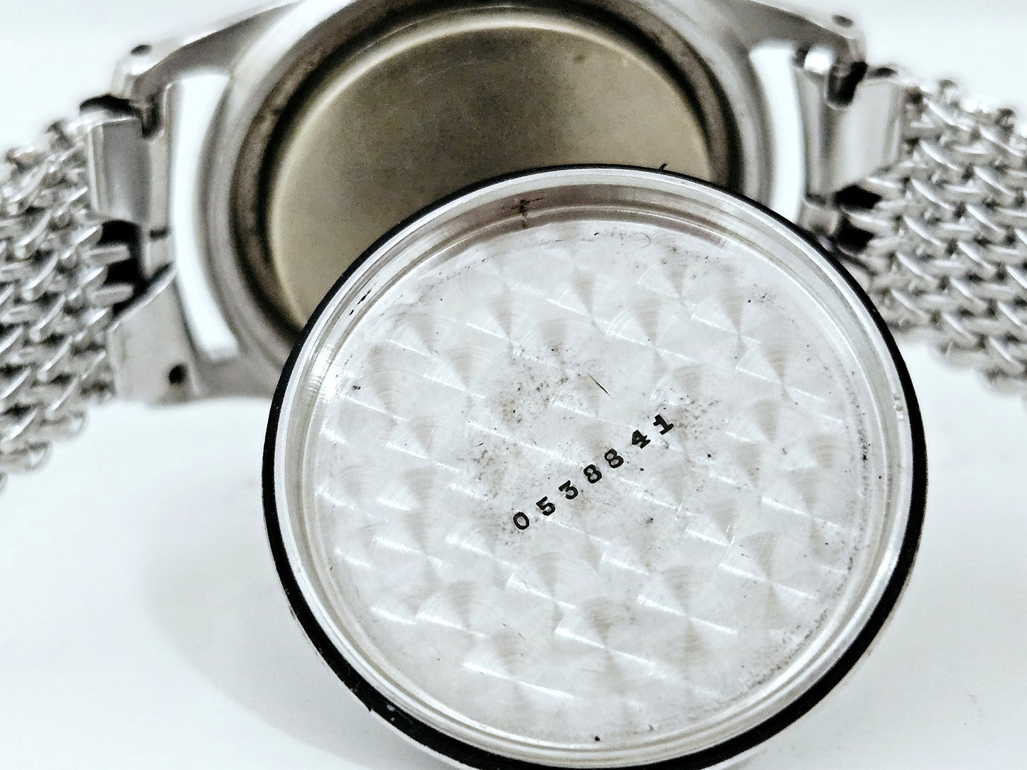 Marvin - Hermetic - Cal. 535 - Spillmann Steel Case - Easter Gift Dedication 1943 Toffenetti - Vintage Watch