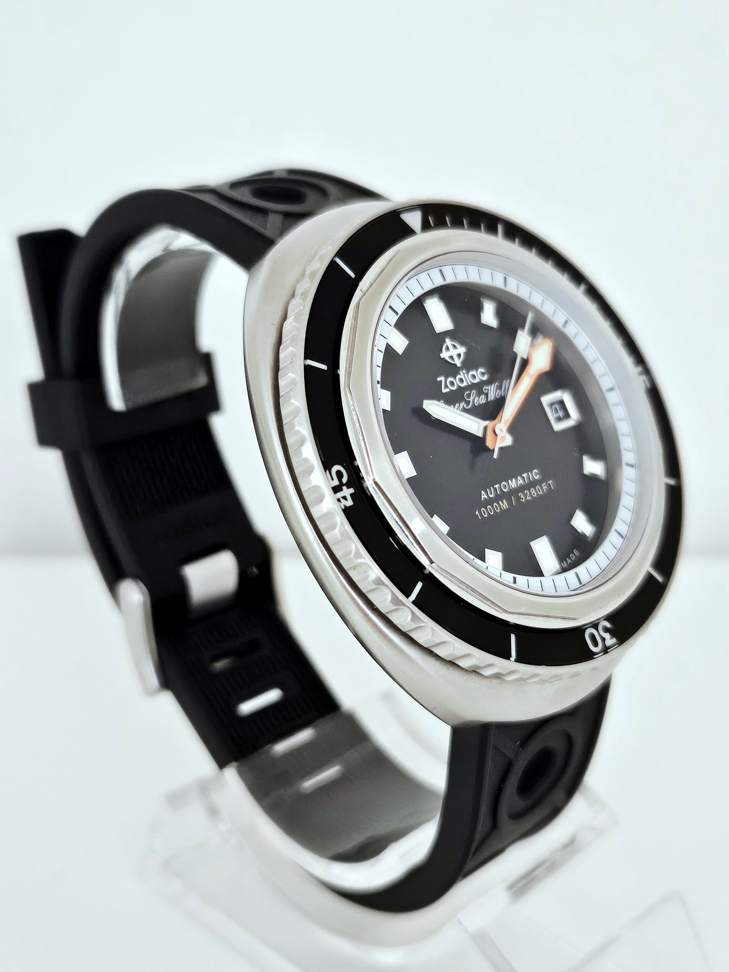 Zodiac - Super Sea Wolf 68 - Diver 1000 MT - Automatico - Box & Paper