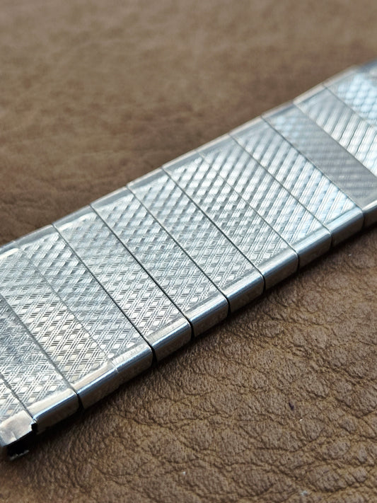 Bracciale STL Stelux - Acciaio Vintage - Prov. Pat 44865/65 - 19 mm