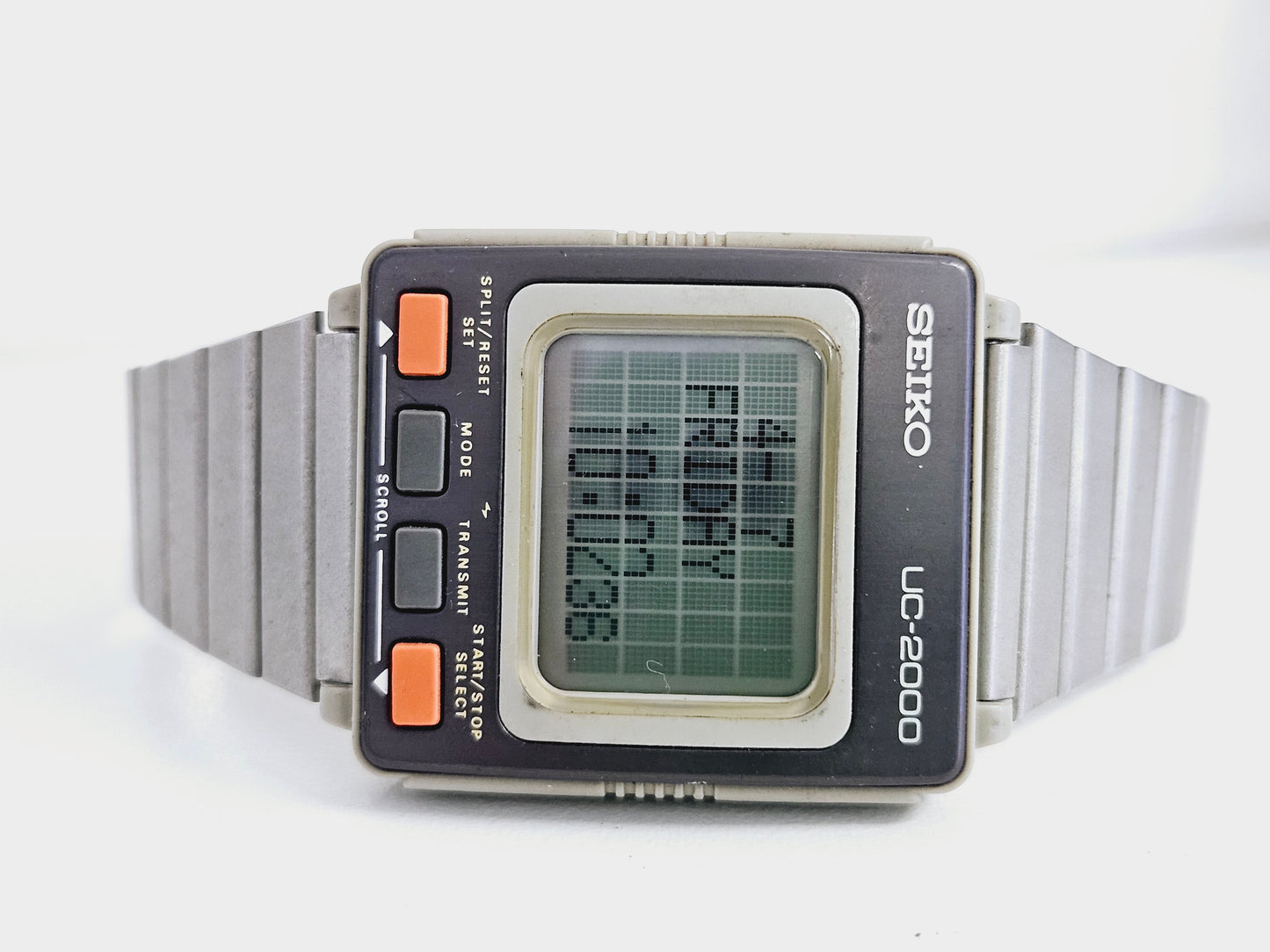 Seiko UC-2000 UW01-0010 Ref. 431424 Vintage Quartz Watch LCD Display