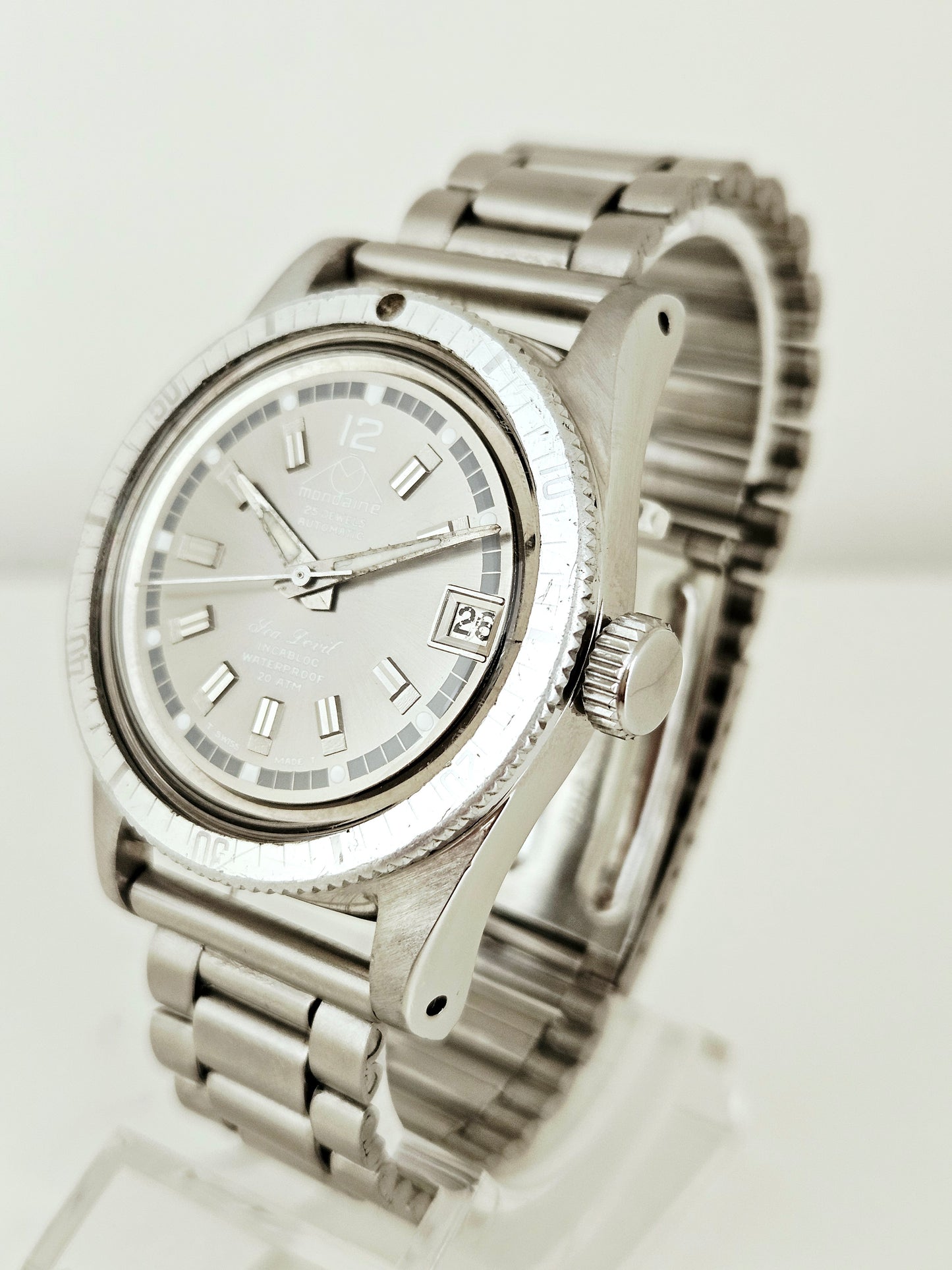 Mondaine - Sea Devil - Ref. 1300 - Calypsomatic Case - Diver 20 Atmos
