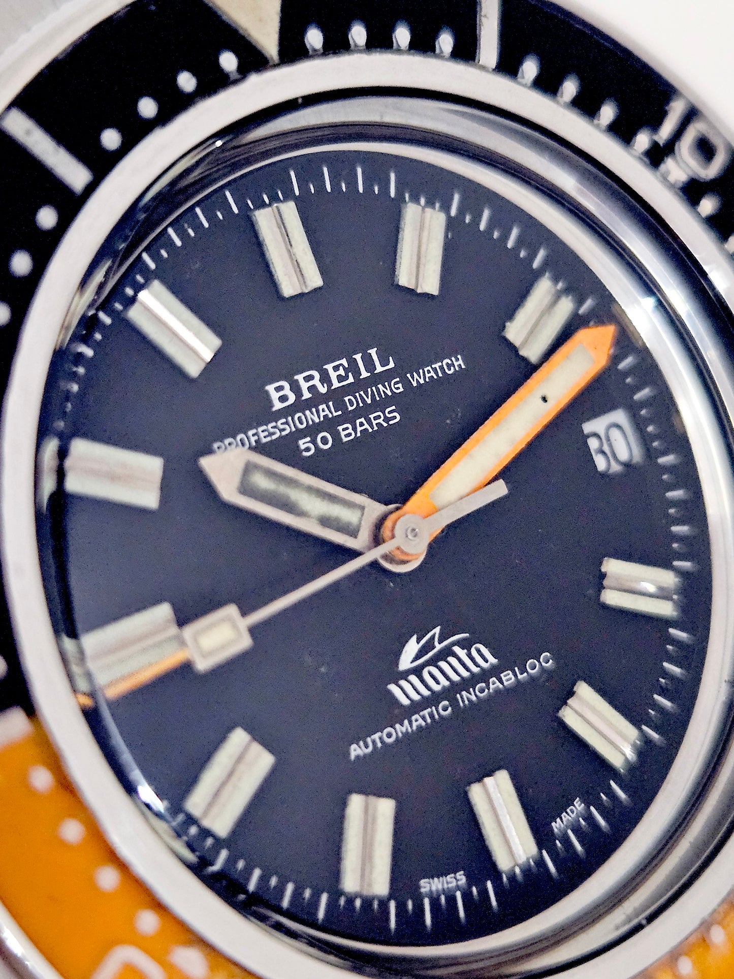 Breil - Manta - Professional Diving Watch - 50 Bars - MRP Brevet Case