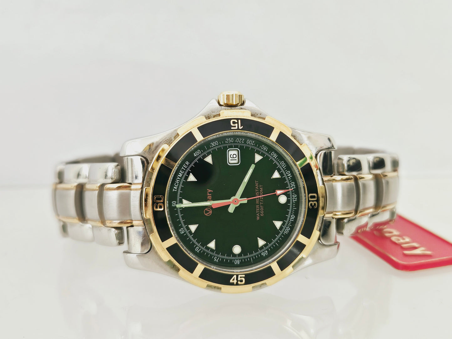 Vagary - Marlin - Gold & Steel - Swiss Mov - Nos Watch - 660Ft