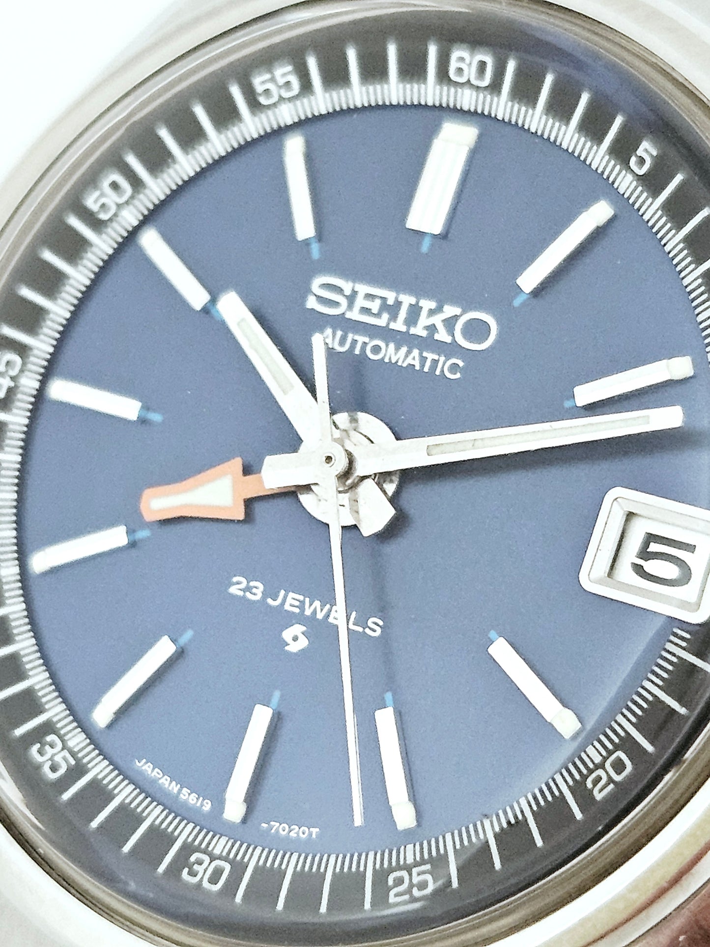 Seiko - Ref. 5619-7010 - DuoTime - Rare GMT - Vintage Watch- Automatic