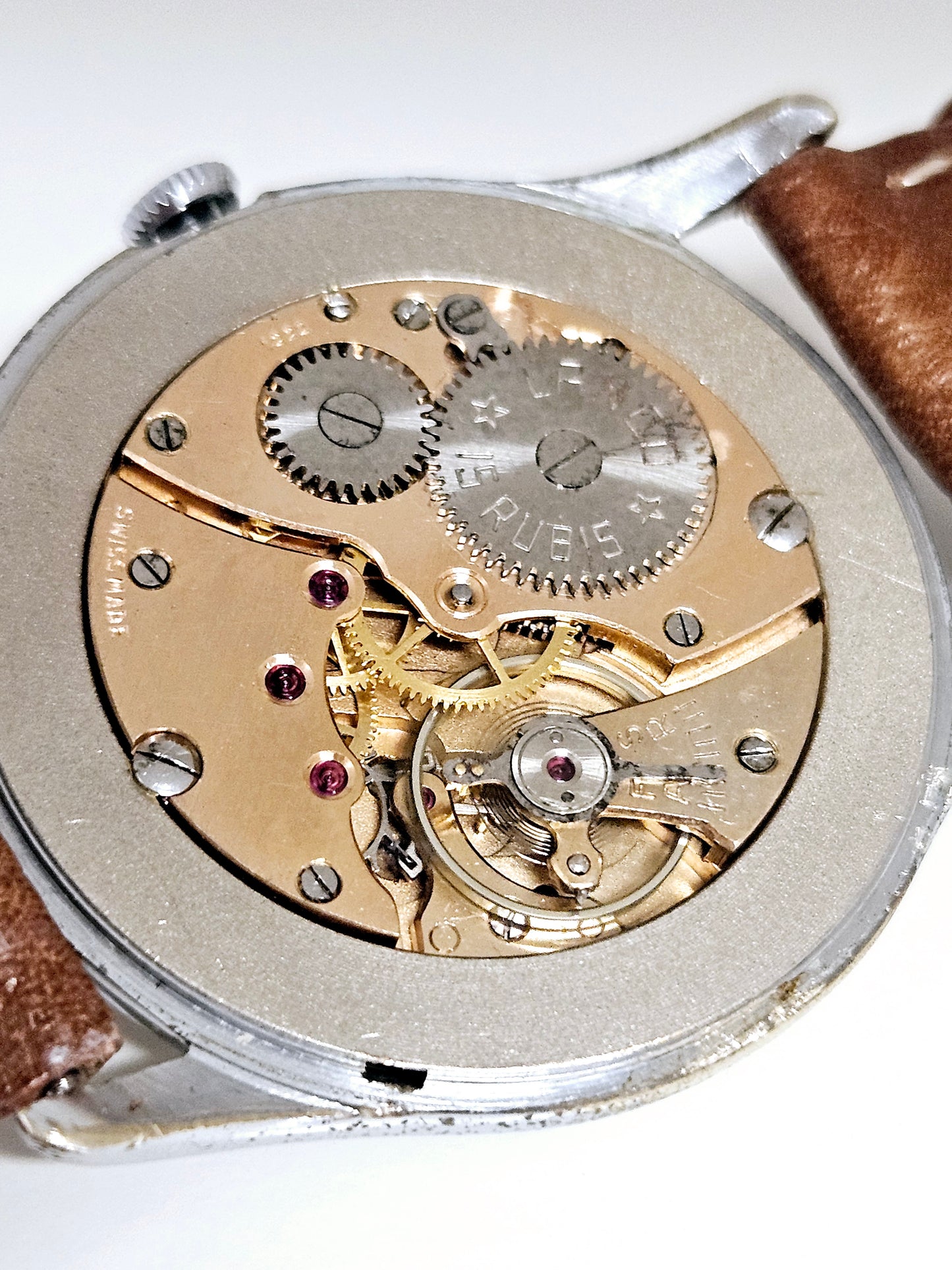 Lanco - Mod. 11 - Double Signed Dial - Sarcar - Vintage Watch Oversize Case
