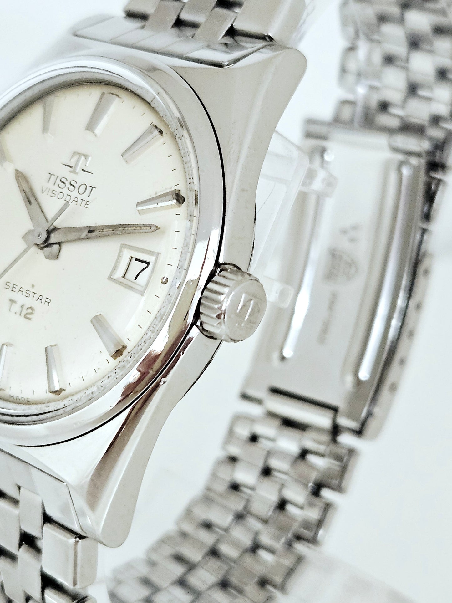 Tissot - Seastar Visodate T-12 - Ref. - 41512/42512-3 - Gay Freres Bracelet